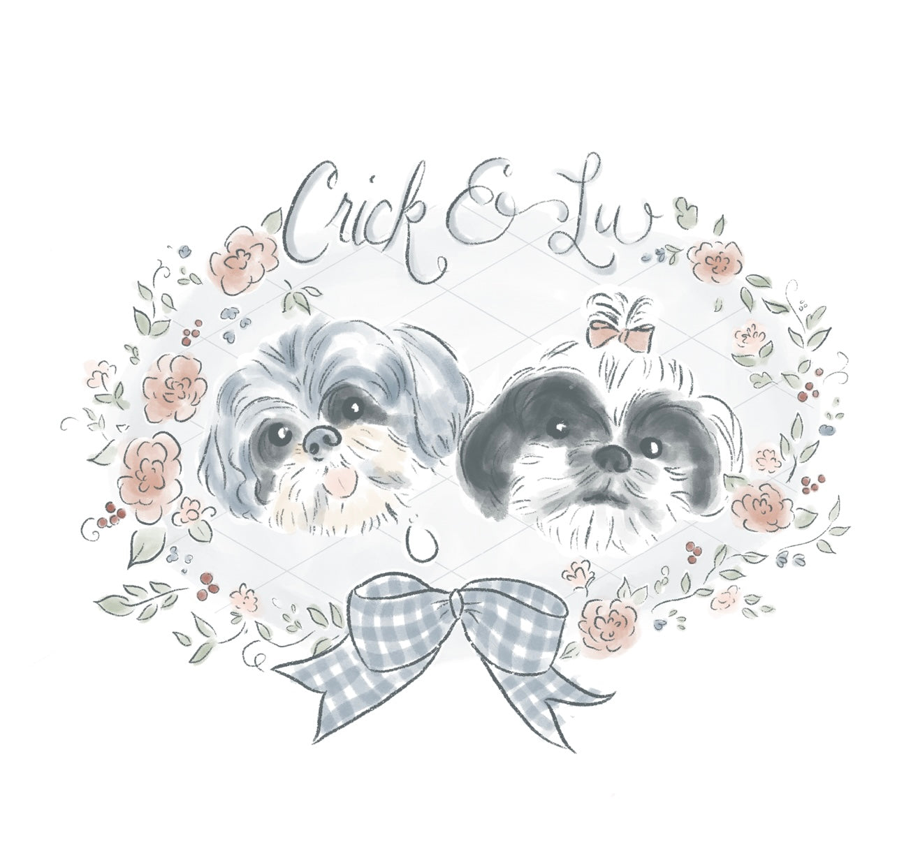 Crick and Lu Embroidery logo
