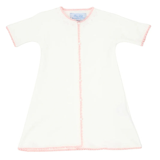 Pink Trim Day Gown