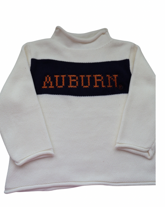 Officially Licensed Auburn Stripe Sweater