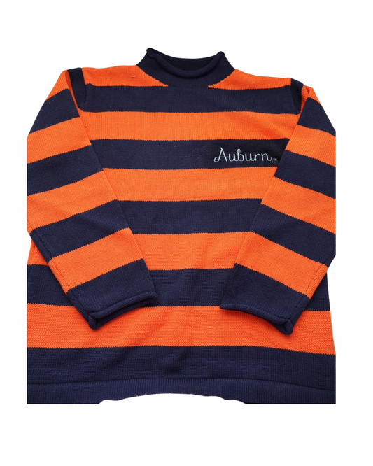 Officially Licensed Auburn Rugby Rollneck Sweater