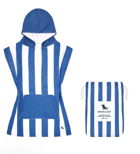 Whitesunday Blue Poncho