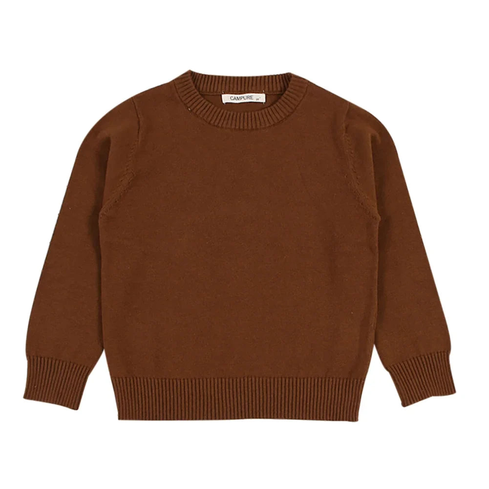 Brown Knit Sweater