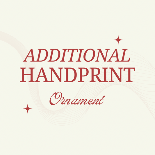 Additional Handprint Ornament- Same handprint only