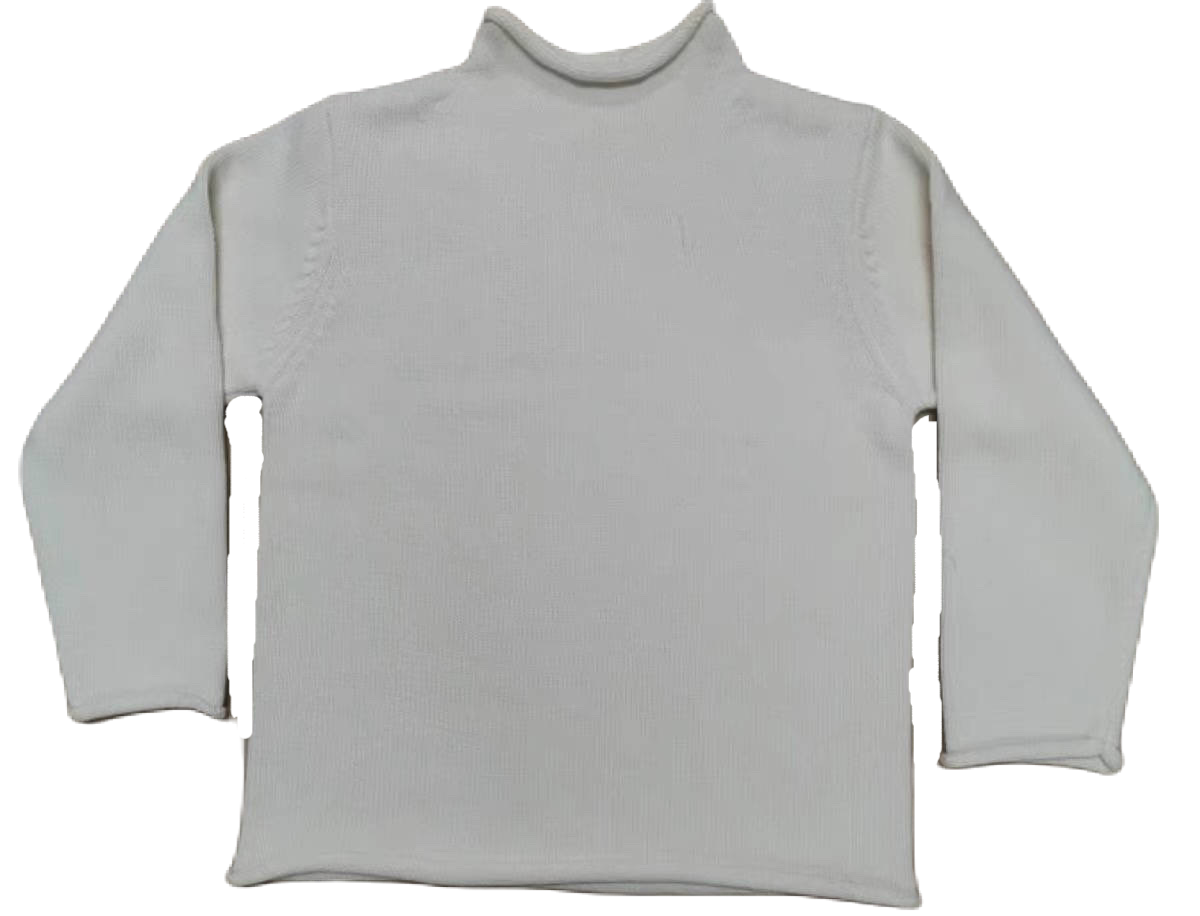 Rollneck Sweater- Cream