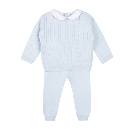 Boys Peter Pan Cable Knit Set