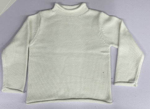 Rollneck Sweater- Cream