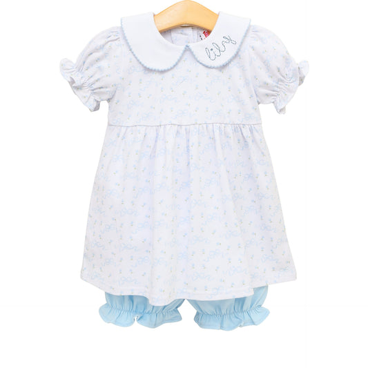 Blooming Bows Charlotte Bloomer Set