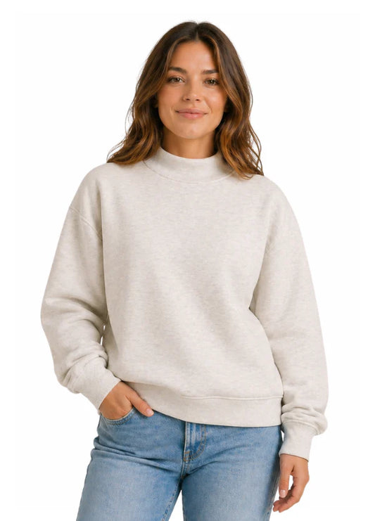 Adult Mockneck Sweatshirt