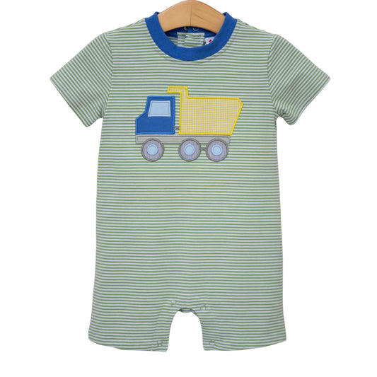 Dump Truck Romper