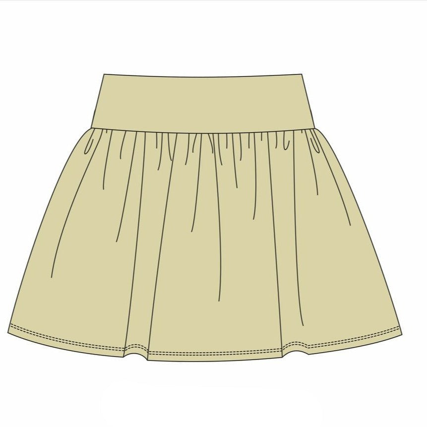 Gabbie Skort- Khaki
