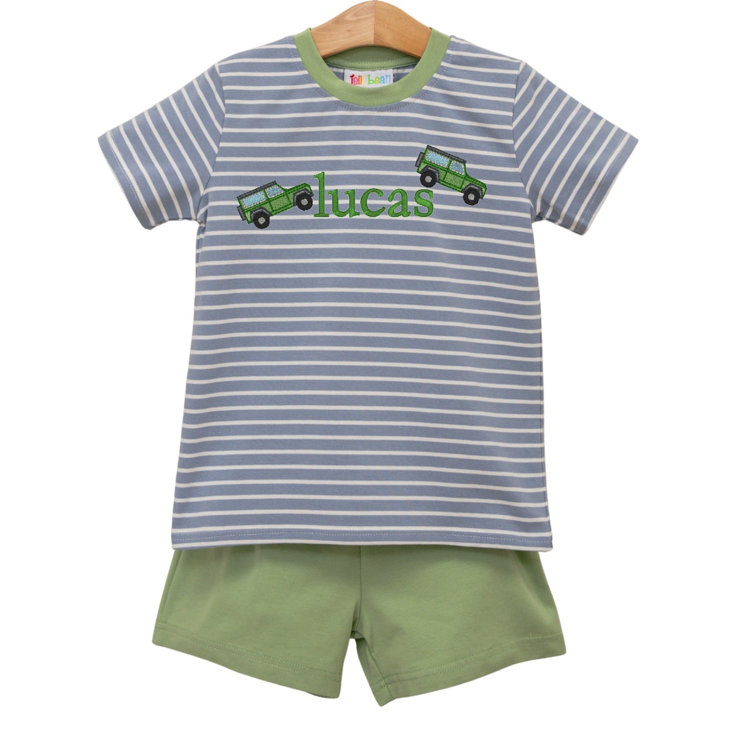 Graham Short Set- Slate and Sage