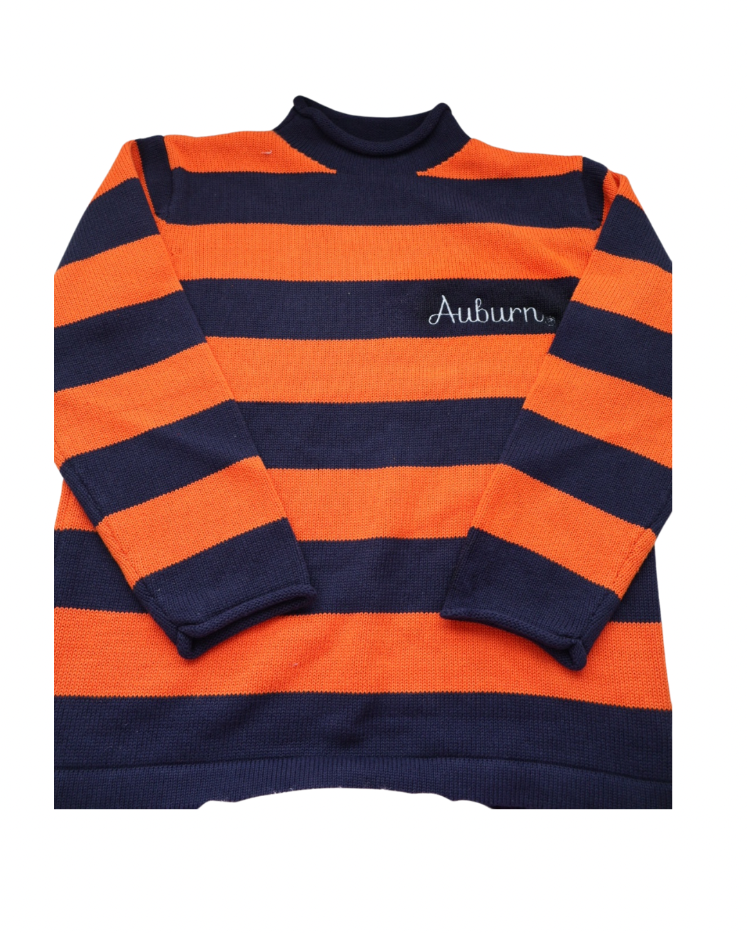 Officially Licensed Auburn Rugby Rollneck Sweater
