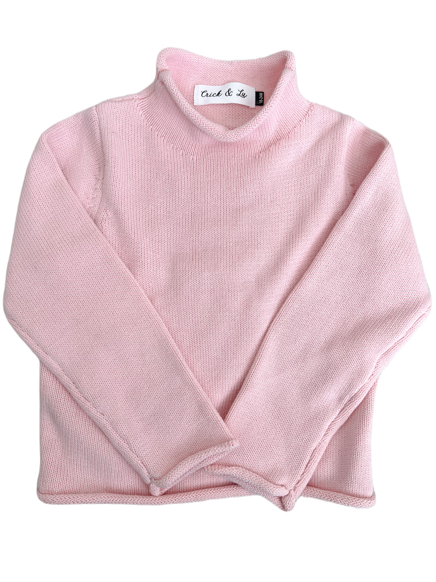 Light Pink Rollneck Sweater