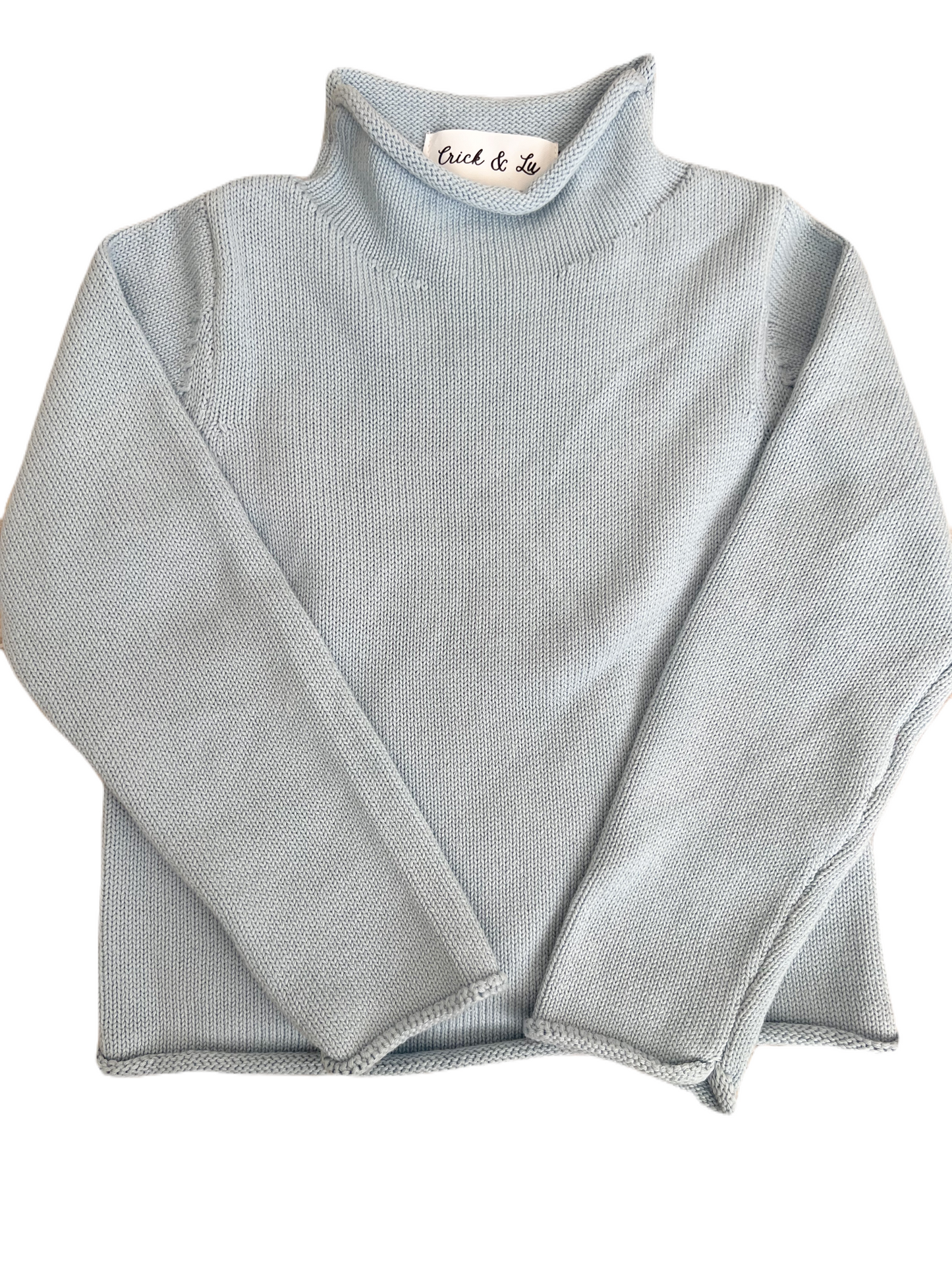 Light Blue  Rollneck Sweater