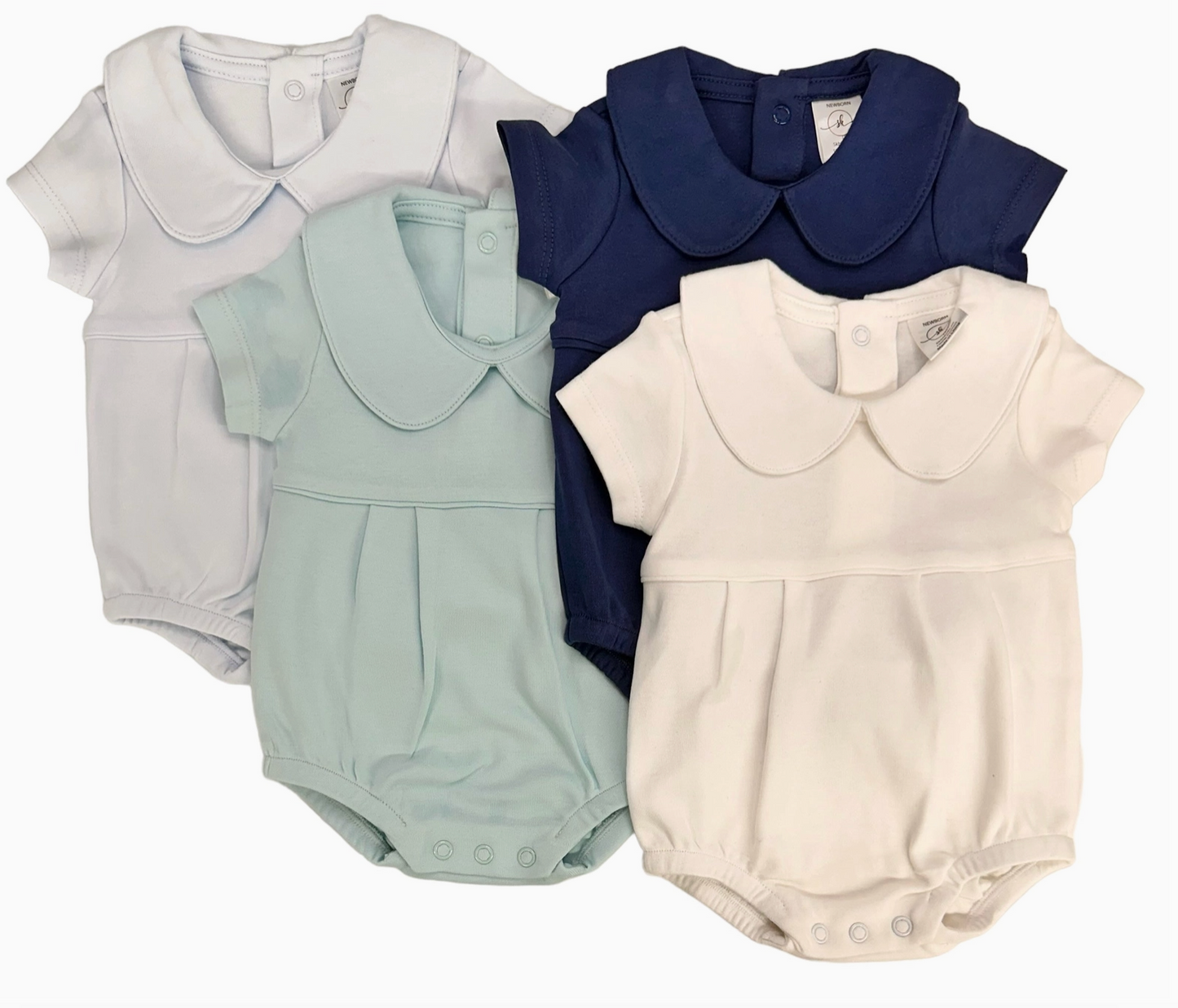 IN STOCK 12/18m navy bubble