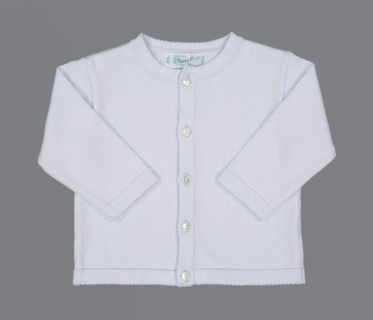 Classic Knit Light Blue Cardigan