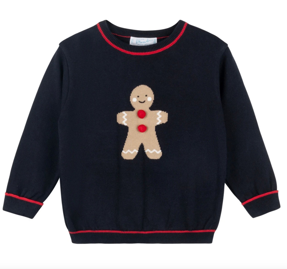Boys Gingerbread Knit Sweater