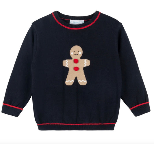 Boys Gingerbread Knit Sweater