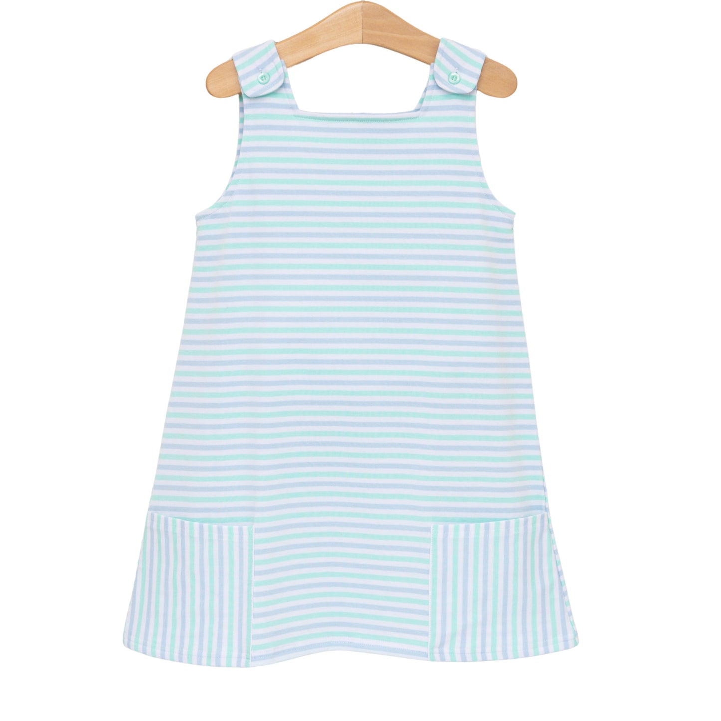 Margo Pocket Dress- Seaside Stripe