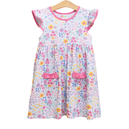 Poppies and Petals Pocket Dress
