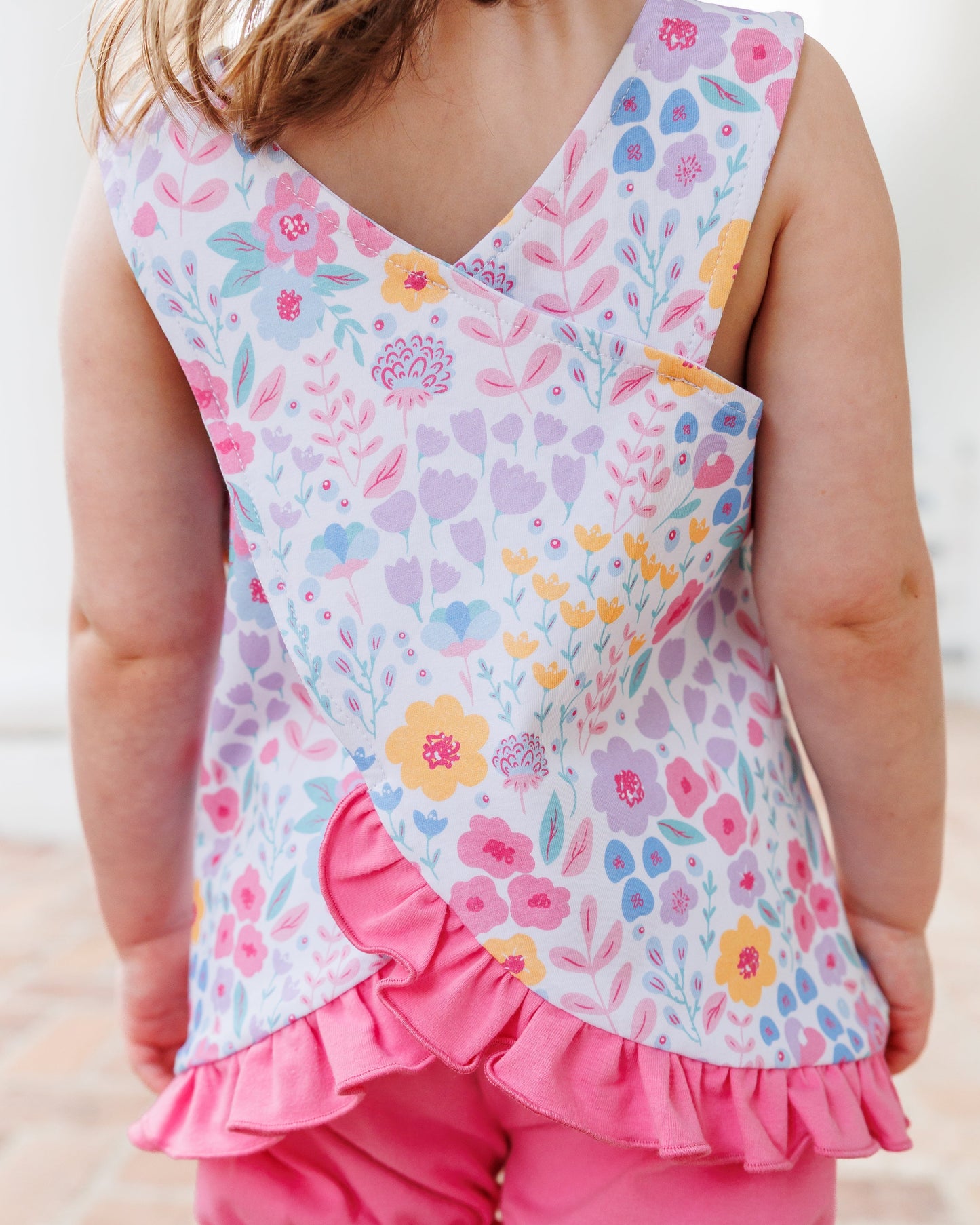 Poppies and Petals Swing Back Bloomer Set