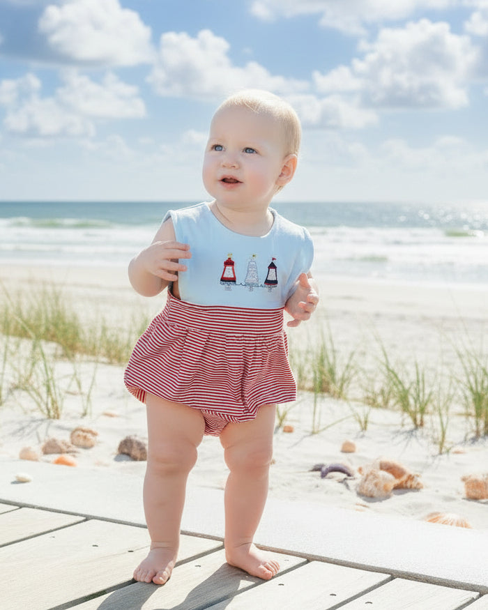 Red, White, and Buoy Benjamin Bubble