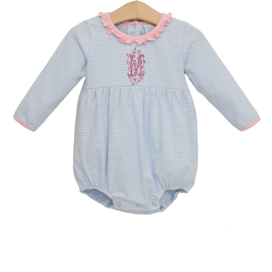 Sadie Bubble- Light Blue Stripe/Light Pink