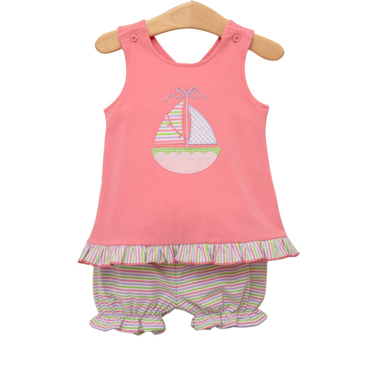 Sailin' Away Swing Back Bloomer Set
