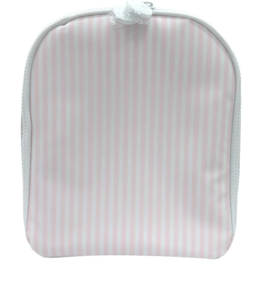 BRING IT Lunch Bag- Pimlico Stripe Pink