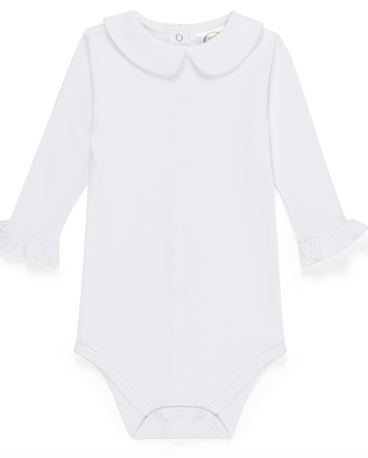 Girls Long Sleeve Peter Pan Onesie