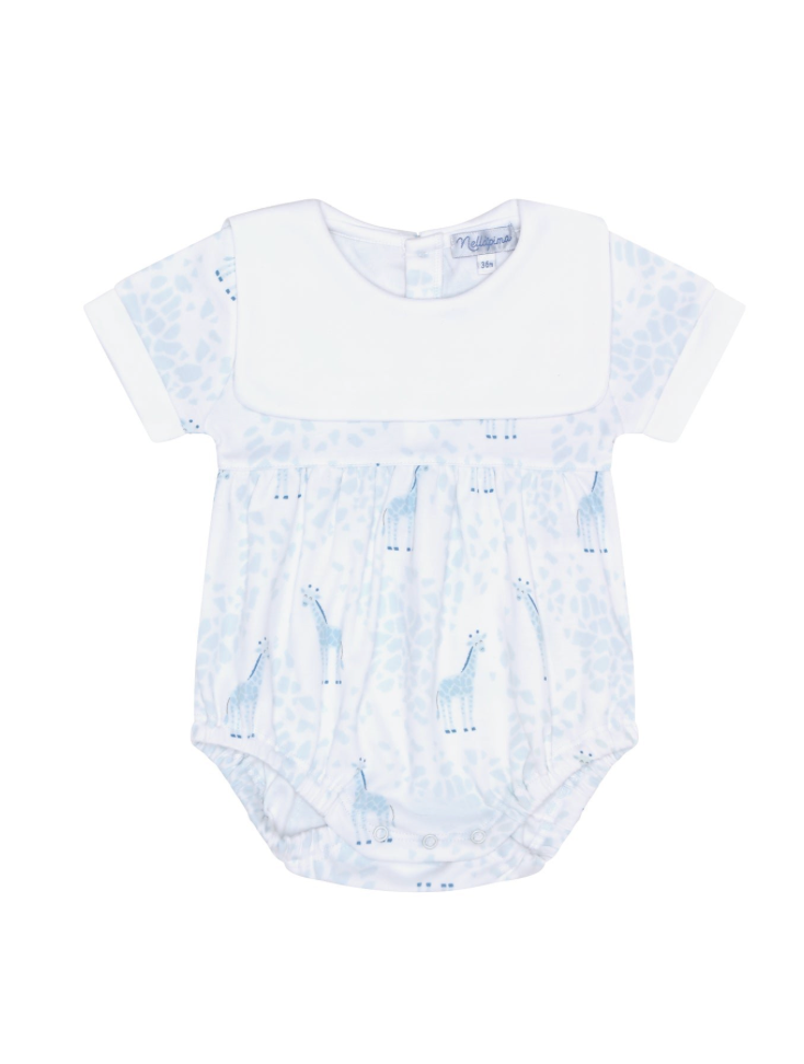 Blue Giraffe Print Bubble