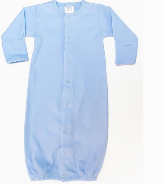 Pima Converter Gown- Blue