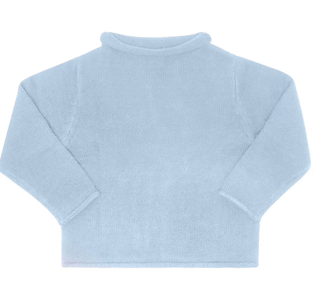 Light Blue  Rollneck Sweater