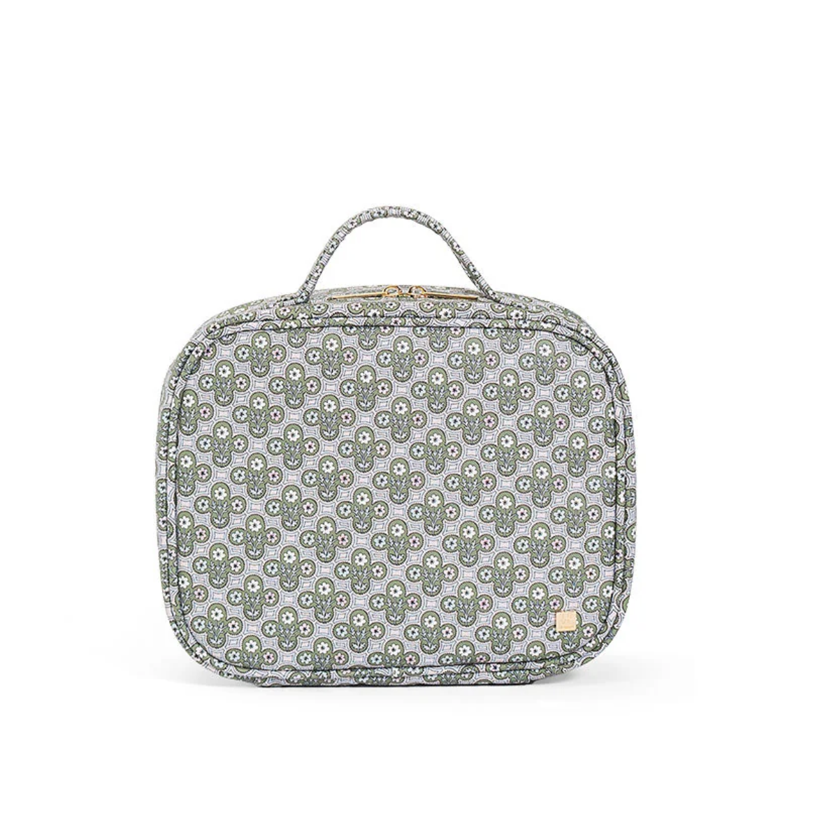 Luxe Saffiano Vegan Leather Cosmetic Case