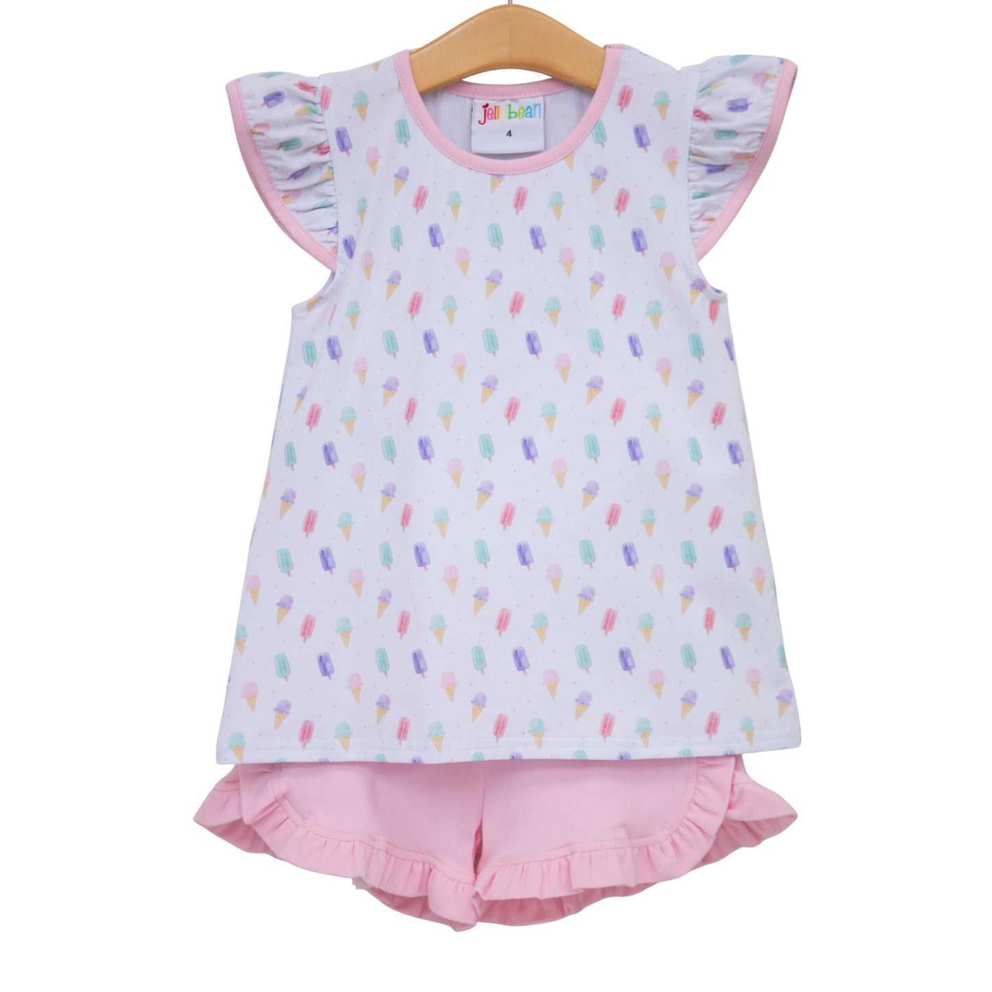 Summertime Sweets Flutter Short Set