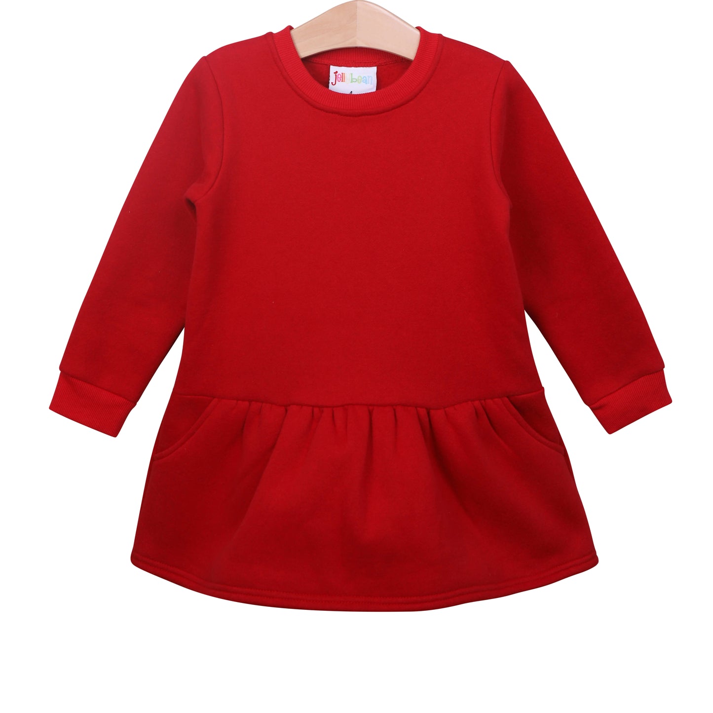 Tunic Sweatshirt-Red