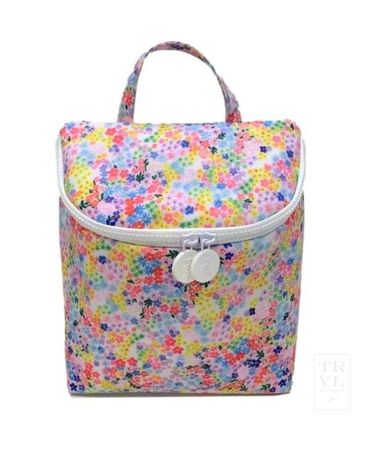 Insulated Bottle Bag- Meadow Floral