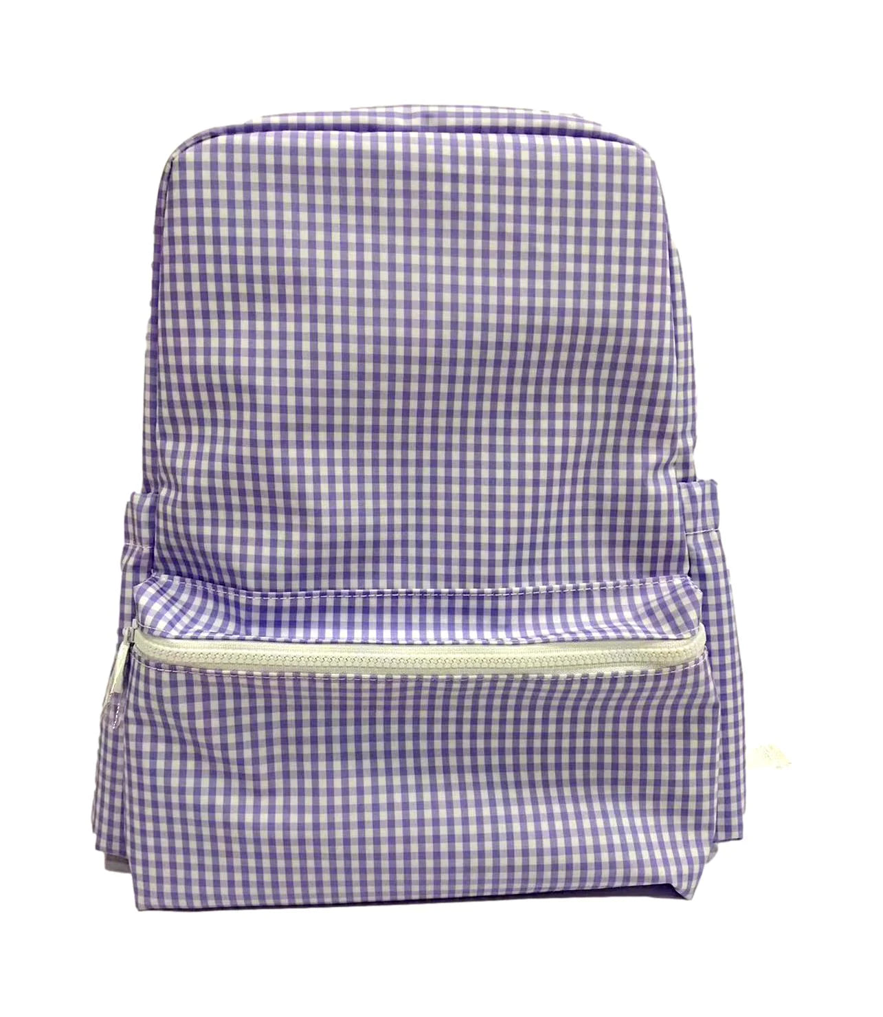 Backpack- Lilac Gingham