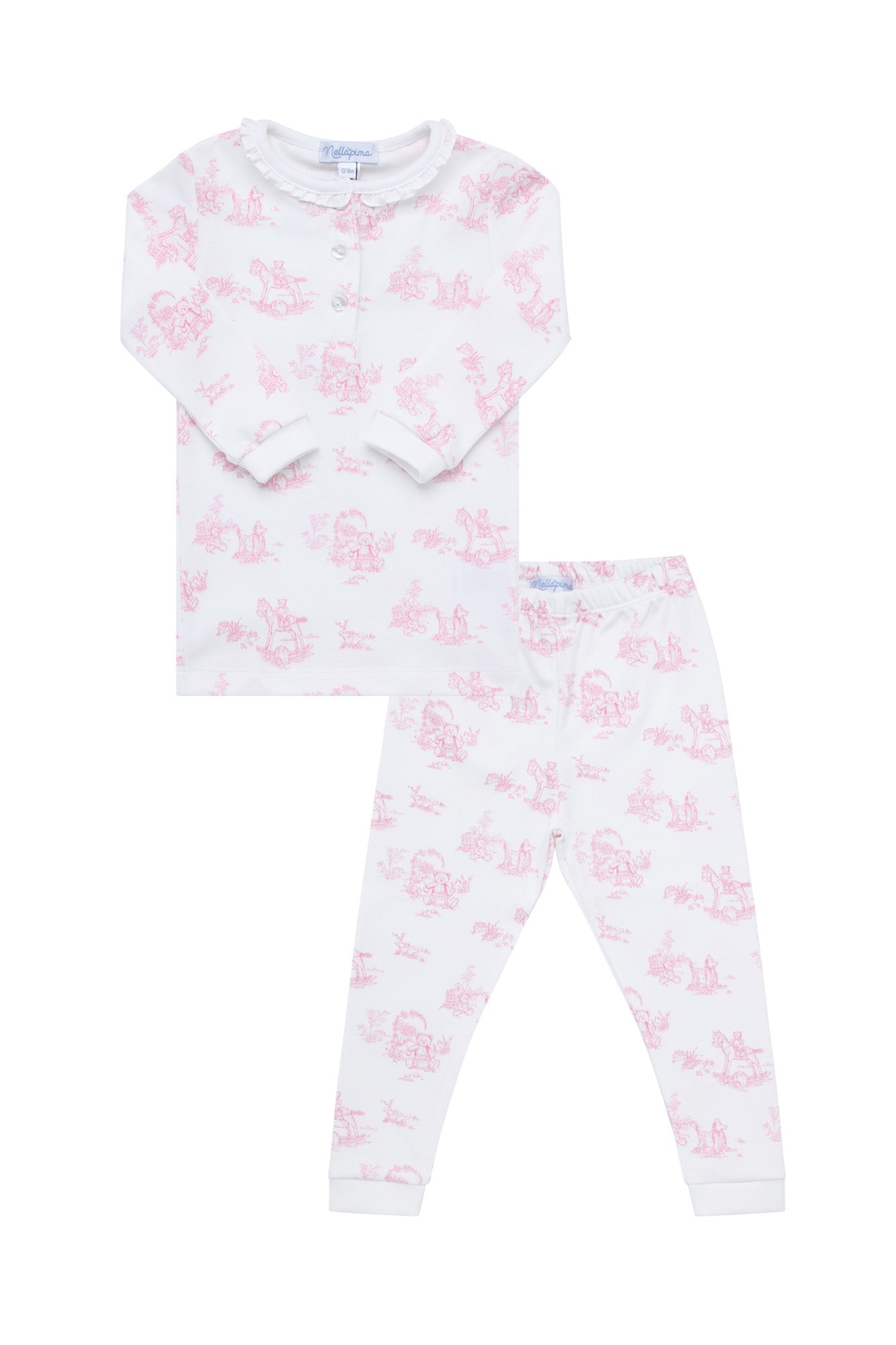 Pink Toile Pajamas