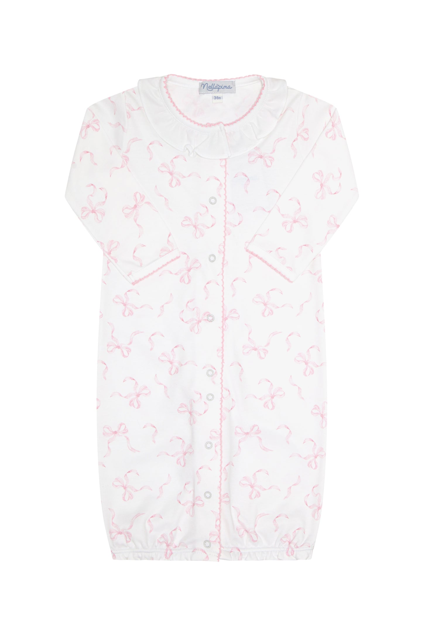 Charming Bows Print Converter Gown