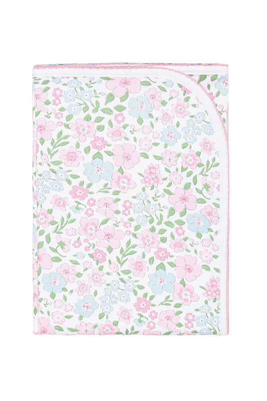 English Garden Receiving Blanket
