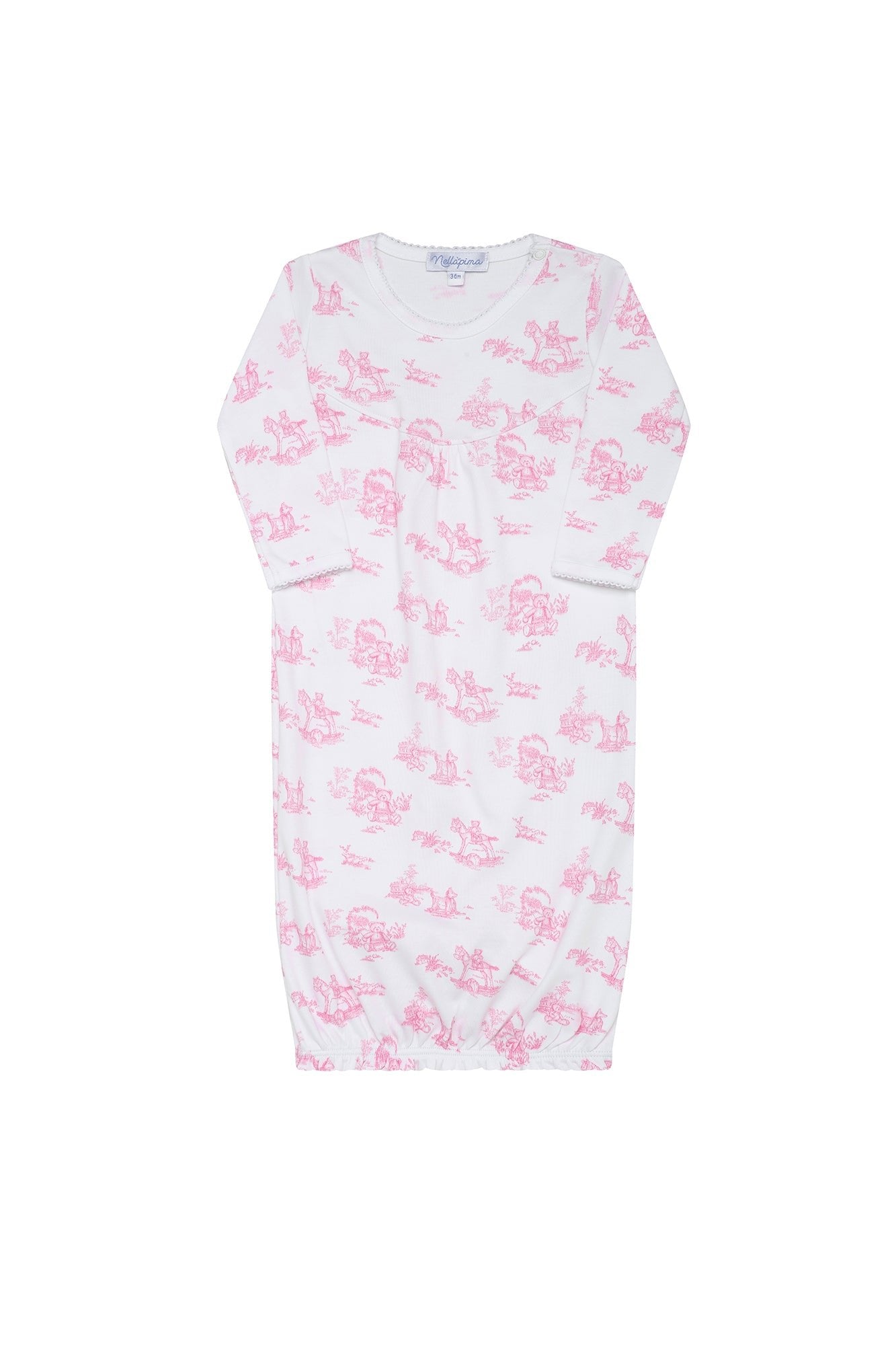 Pink Toile Gown