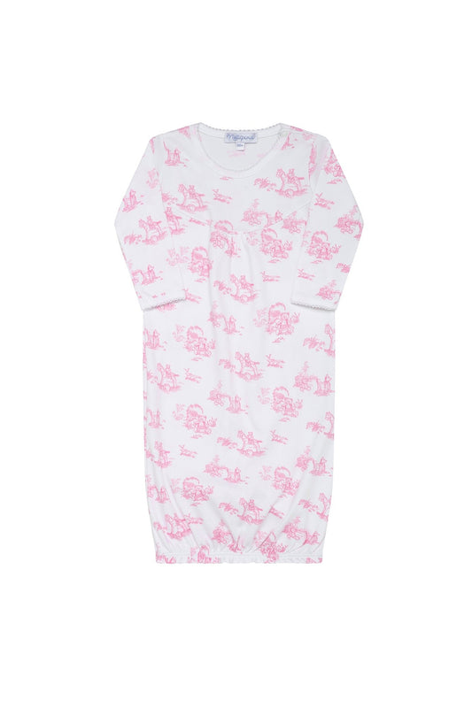 Pink Toile Gown