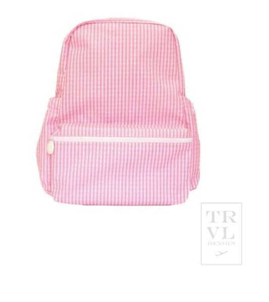 Backpack- Pink Gingham