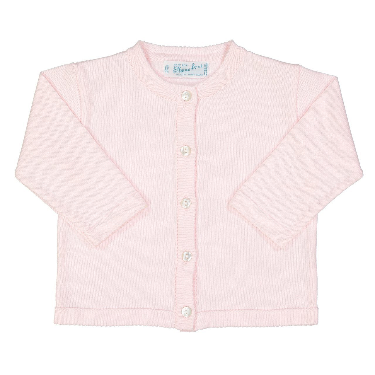 Classic Knit Cardigan-Pink