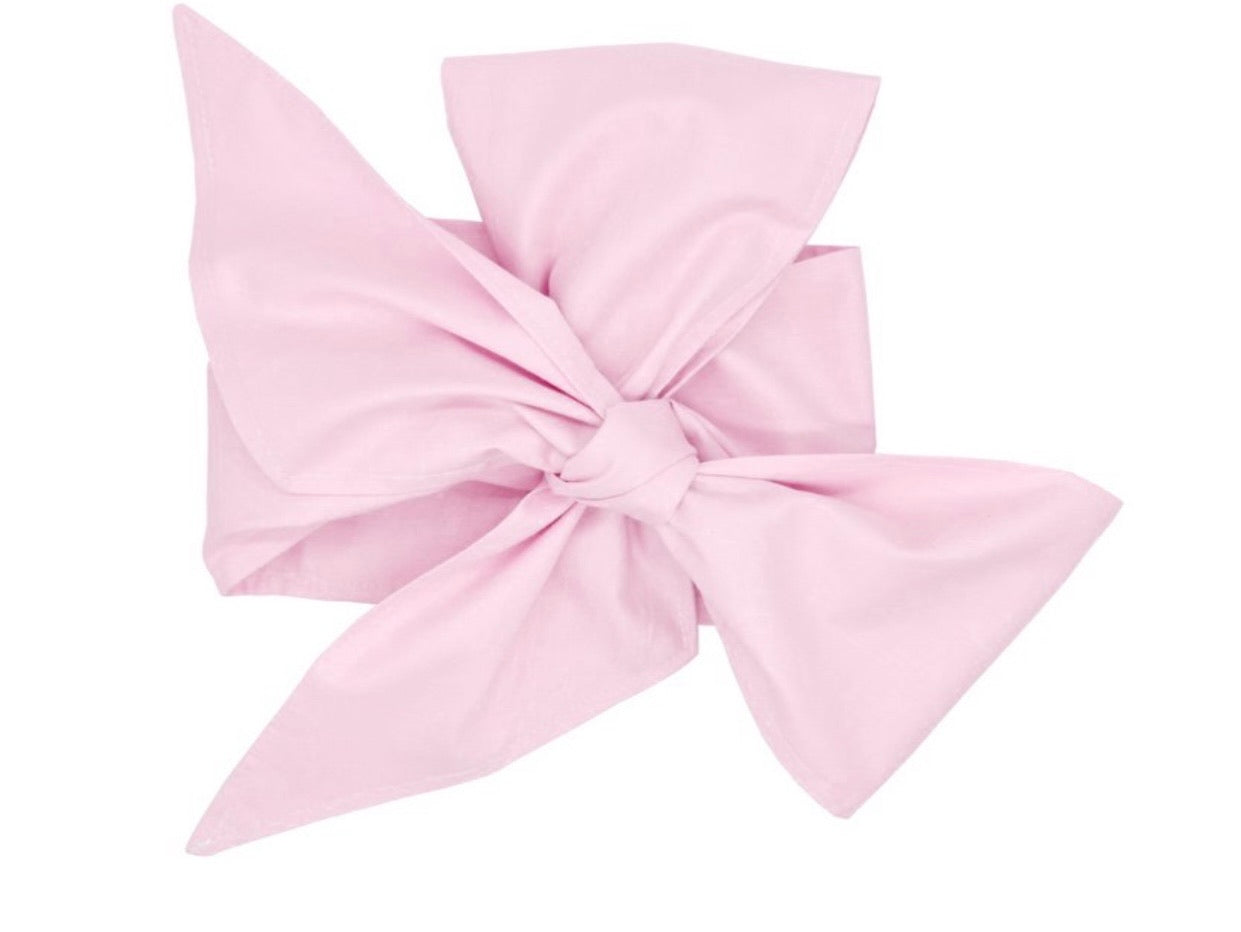 Bow Swaddle- Solid Pink